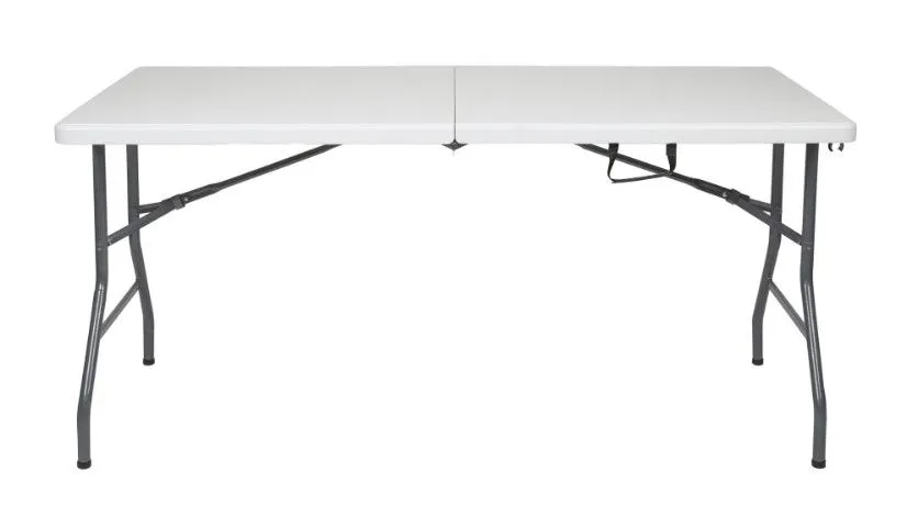 FOLDING TABLE - WHITE - 29 IN